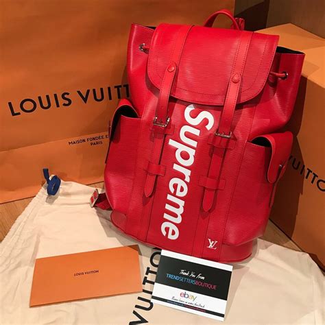 supreme lv bag|supreme louis vuitton bag.